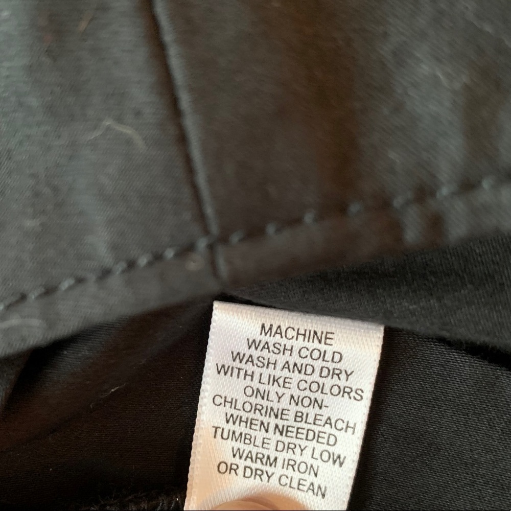 Banana Republic Contoured Fit Black Culottes Women’s Stretch Pants NWT Size 8 - Picture 7 of 7